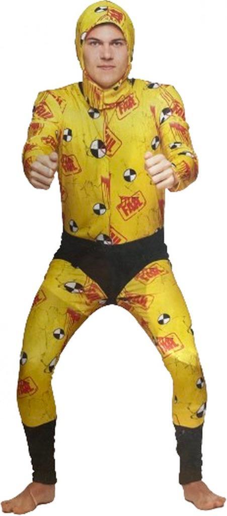 Crashed test dummy / Carnaval / Feest Maat L, Kleding | Heren, Carnavalskleding en Feestkleding, Nieuw, Kleding, Carnaval, Maat 52/54 (L)