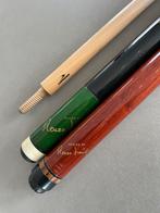 Veel biljartkeuen te koop. Zie beschrijving actuele voorraad, Sport en Fitness, Biljarten en Poolen, Ophalen of Verzenden, Zo goed als nieuw