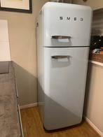 Stijlvolle SMEG Koelkast met Vriesvak, Ophalen, Gebruikt, 200 liter of meer, 60 cm of meer