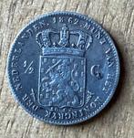 halve gulden 1862 Willem III (1), Postzegels en Munten, Munten | Nederland, Ophalen, ½ gulden, Koning Willem III, Zilver