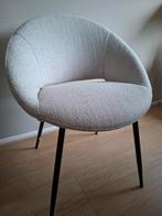Boucle eetkamer stoelen van Kick collection 4x, Huis en Inrichting, Ophalen, Zo goed als nieuw, Grijs, Vier