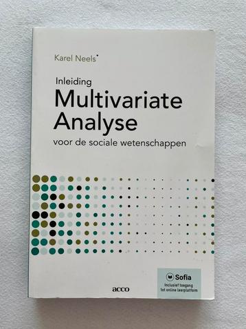 Karel Neels - Inleidng Multivariate analyse beschikbaar voor biedingen