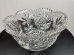 Kristallen schaal., Gebruikt, Schaal, Rond, Ophalen of Verzenden