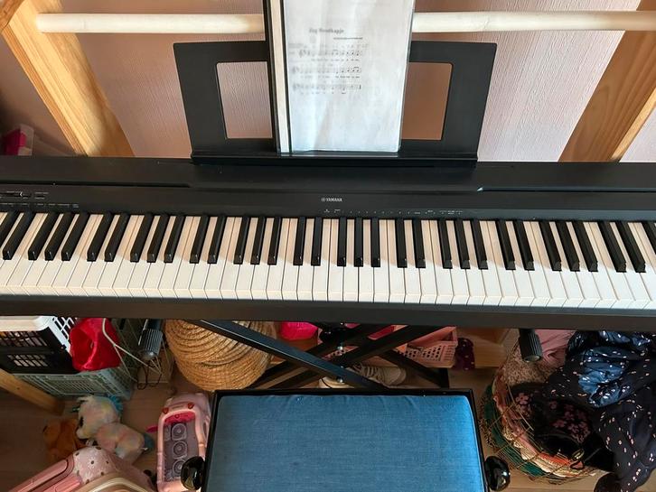Yamaha P-45 Digitale Piano - Perfect voor beginners!, Muziek en Instrumenten, Piano's, Gebruikt, Piano, Zwart, Digitaal, Ophalen of Verzenden