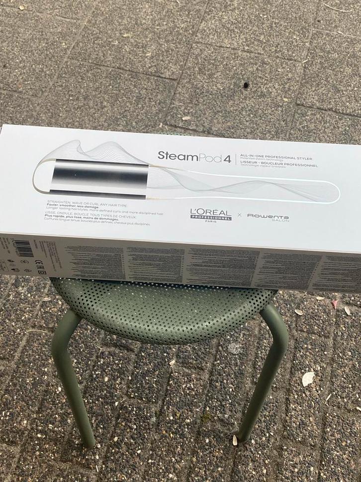 L'Oréal Steampod 4 - Nieuw in doos!, Sieraden, Tassen en Uiterlijk, Uiterlijk | Haarverzorging, Nieuw, Krultang of Stijltang, Ophalen of Verzenden