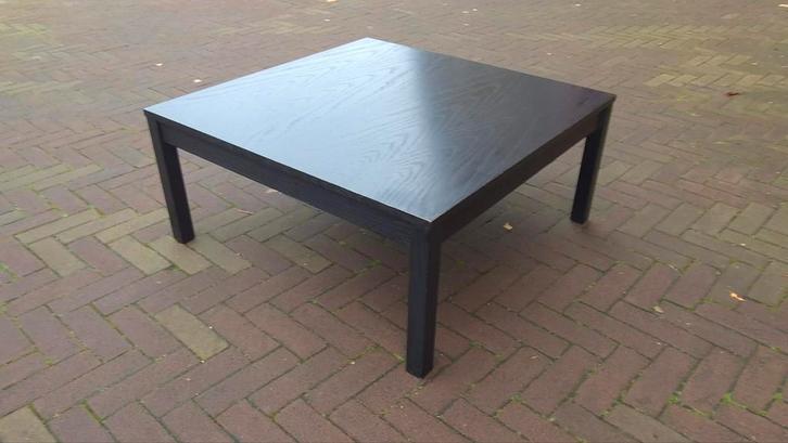 Martin Visser 't Spectrum zwart essenhout salontafel, Huis en Inrichting, Tafels | Salontafels, Gebruikt, Minder dan 50 cm, 50 tot 100 cm