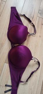 Victoria's Secret BH 80G Push Up Glitter, Victoria's Secret, Ophalen of Verzenden, Paars, BH