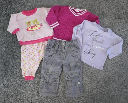 Pakketje kleding meisje maat 68, Kinderen en Baby's, Babykleding | Maat 68, Zo goed als nieuw, Meisje, Setje, Ophalen of Verzenden