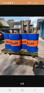 Oliedrums olievaten industriële decoratie reclame statafels, Ophalen, Zo goed als nieuw