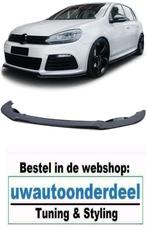 Vw Golf 6 R20 Spoiler Voorspoiler Splitter Lip glans Zwart, Auto diversen, Tuning en Styling, Verzenden