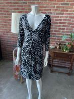 Mooie jurk van Casual Clothing maat M - panterprint, Maat 38/40 (M), Douwenmaat 8-3 Meppel, Info@again.nu, Zwart