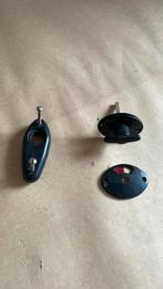 Vintage deurbeslag wc, Doe-het-zelf en Verbouw, Deuren en Horren, Ophalen of Verzenden, Gebruikt, Binnendeur, 200 tot 215 cm