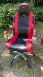 Gamestoel — Trust GXT — Zwart en rood — gebruikt, Huis en Inrichting, Bureaustoelen, Ophalen, Gebruikt, Rood