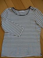 SISSY BOY t- shirt ecru blauw streep maat M, Maat 38/40 (M), Blauw, Sissy-Boy, Ophalen of Verzenden