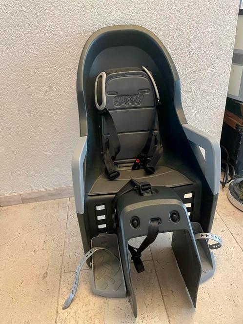 Polisport Maxi Guppy Kinderzitje, Fietsen en Brommers, Fietsaccessoires | Fietsstoeltjes, Zo goed als nieuw, Achterzitje, 9 t/m 36 kg