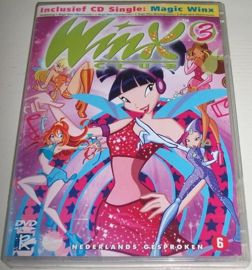 Dvd *** WINX CLUB *** Deel 3: 2-Disc Boxset Inclusief CD, Cd's en Dvd's, Dvd's | Kinderen en Jeugd, Zo goed als nieuw, Tv fictie