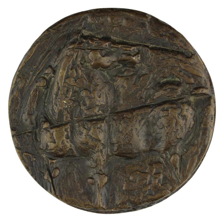 MAECENASPENNING 1968 Frits van Eeden : Pulchri Studio º, Postzegels en Munten, Penningen en Medailles, Brons, Nederland, Verzenden