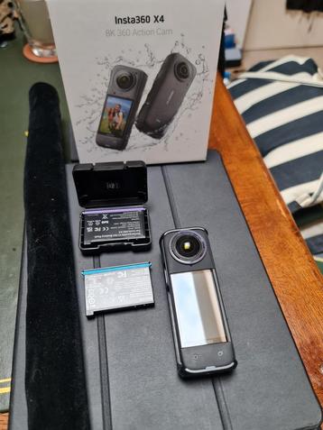 Insta360 X4 +zgan/garantie: +Extra batterij + stick 3 meter  beschikbaar voor biedingen