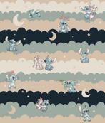 Stitch en Angel Vinyl Behang Cozy Clouds - 212x250 cm, Ophalen of Verzenden, Minder dan 10 m²