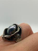 X821 Prachtige zilveren Perli ring (deel van set), Sieraden, Tassen en Uiterlijk, Ophalen of Verzenden, Zilver, Ring