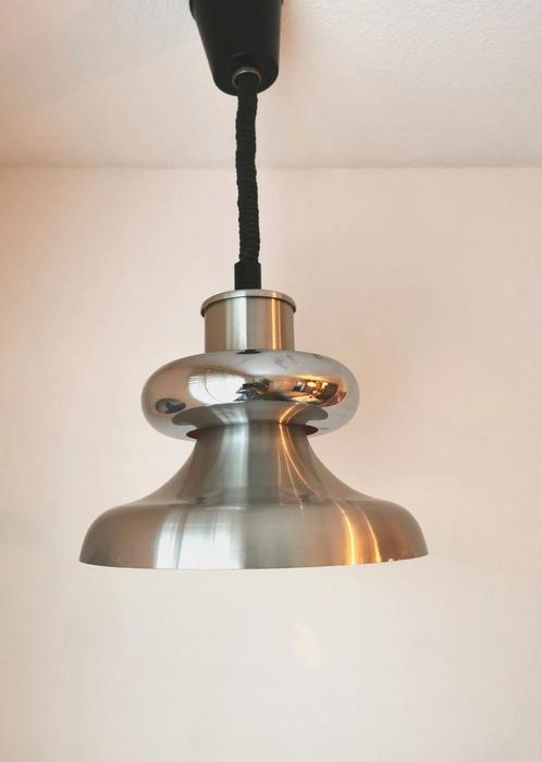 Retro vintage Italy design hanglamp mid century gemerkt, Huis en Inrichting, Lampen | Hanglampen, Gebruikt, Minder dan 50 cm, Verzenden