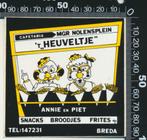 Sticker: Cafetaria Het Heuveltje - Breda, Ophalen of Verzenden, Zo goed als nieuw, Bedrijf of Vereniging