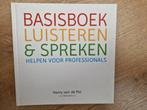 Harry van de Pol - Basisboek luisteren en spreken, Ophalen of Verzenden, Zo goed als nieuw, Overige niveaus, Harry van de Pol