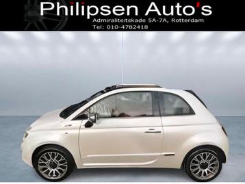 Fiat 500 Cabrio 1.2 Rock Automaat (bj 2011) beschikbaar voor biedingen