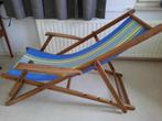 Antieke ligstoel tuinstoel vintage bijna 100 jaar oud, Ophalen