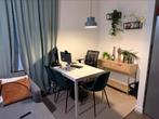 Vangsta uitschuifbare tafel Ikea 75x120-180 wit onbeschadigd, Huis en Inrichting, Ophalen, 50 tot 100 cm, Zo goed als nieuw, Vijf personen of meer