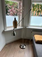 Staande lamp metaal, Huis en Inrichting, Lampen | Vloerlampen, Ophalen, Gebruikt, Metaal, 100 tot 150 cm
