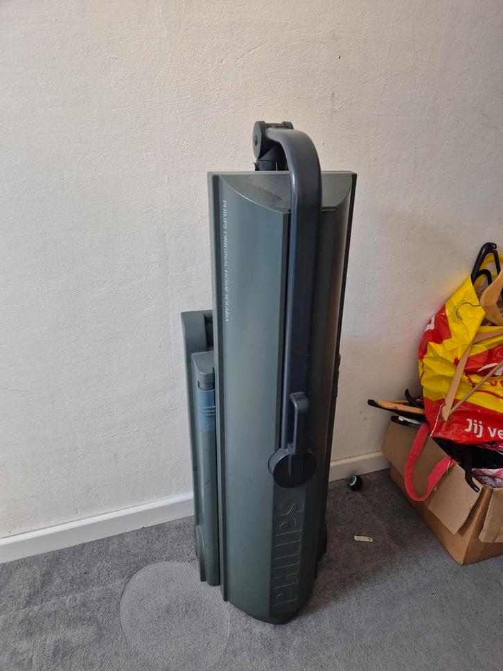 Inklapbare Philips Zonnebank MOET ZSM WEG 20 euro!, Witgoed en Apparatuur, Zonnebanken en Gezichtsbruiners, Gebruikt, Zonnebank enkelzijdig