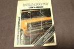 Datsun 1200 120Y leer 'm kennen Kluwer auto specials, Ophalen of Verzenden