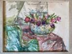 schilderij aquarel Margreet Bouman stilleven, Ophalen