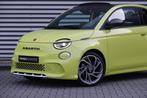 Fiat 500 Abarth Turismo 42 kWh | Cabriolet | Camera | LED |, 12 maanden, Gebruikt, Zwart, 4 stoelen