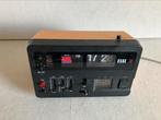 Vintage Elac Electroaoustic radio, wekker, flipklok jaren 70, Ophalen of Verzenden, Gebruikt, Radio
