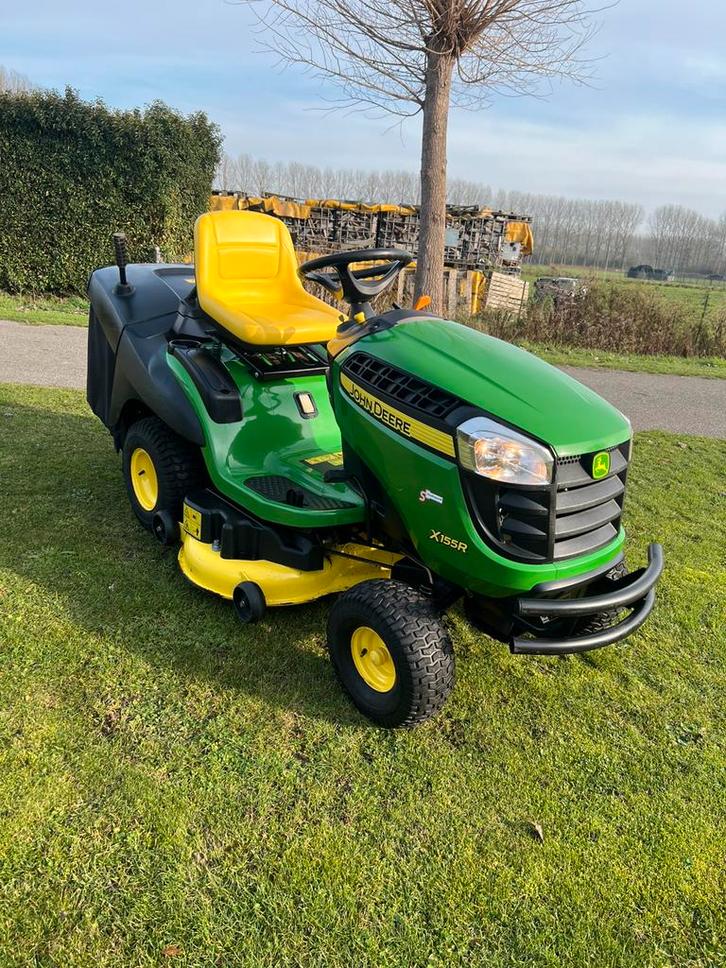 Zeer mooie john deere x155 zitmaaier tractor, Tuin en Terras, Zitmaaiers, Zo goed als nieuw, Ophalen