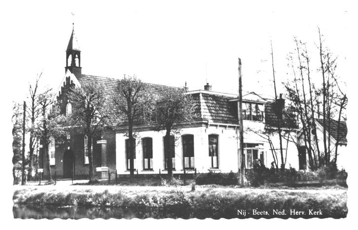979422 Nij Beets Friesland 1965 Herv Kerk Nette oude kaart, Verzamelen, Ansichtkaarten | Nederland, Ongelopen, Friesland, 1960 tot 1980