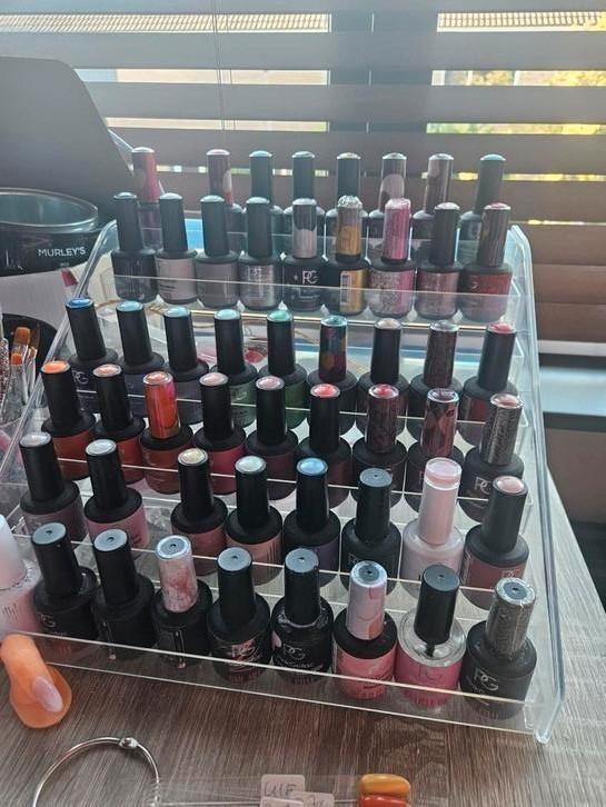 PINK GELLAC set, nagelsyliste set compleet, Hobby en Vrije tijd, Overige Hobby en Vrije tijd, Zo goed als nieuw, Ophalen of Verzenden