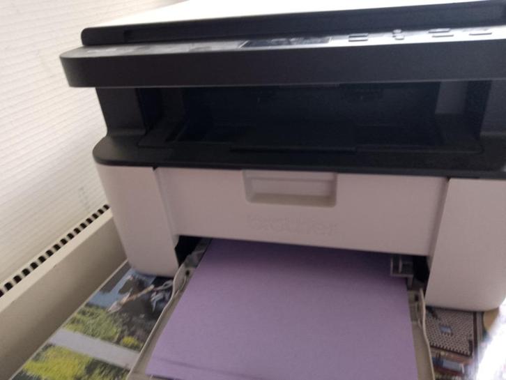 brother dcp 1510, Computers en Software, Printers, Gebruikt, All-in-one, Laserprinter, Kopieren, Scannen, Zwart-en-wit printen