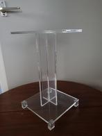 Plexiglas tafeltjes, Huis en Inrichting, Tafels | Bijzettafels, Overige materialen, Minder dan 45 cm, Gebruikt, Ophalen