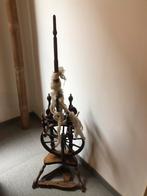 Antiek spinnenwiel, Hobby en Vrije tijd, Ophalen, Zo goed als nieuw, Spinnewiel