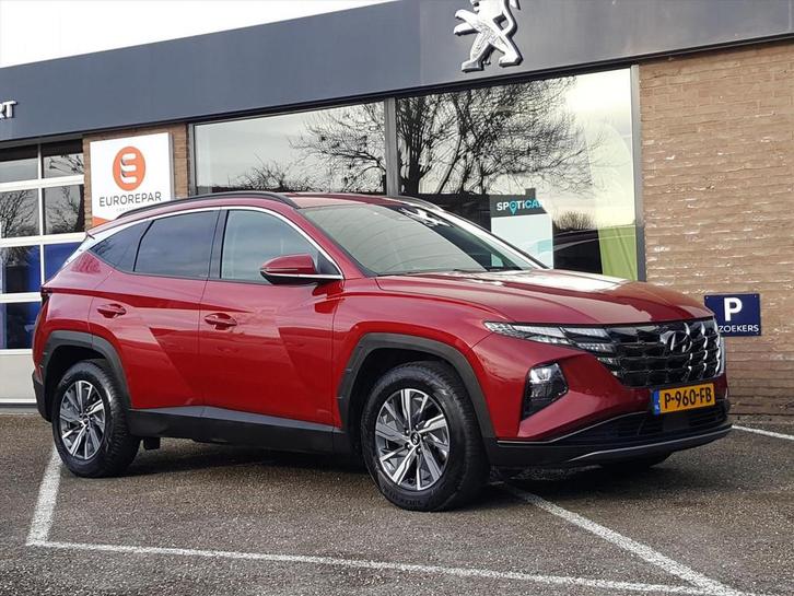 Hyundai Tucson 1.6 T-GDi HEV 230pk Aut Comfort | Navi | BT |, Auto's, Hyundai, Bedrijf, Te koop, Tucson, ABS, Achteruitrijcamera