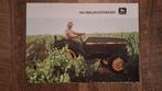 Folder JOHN DEERE 1140 smalspoortrekker  trekker, tractor, Boeken, Catalogussen en Folders, Ophalen of Verzenden, Zo goed als nieuw