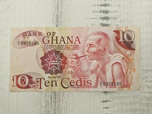 Ghana 10 cedis 1978, Postzegels en Munten, Bankbiljetten | Afrika, Overige landen, Ophalen of Verzenden