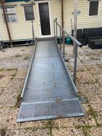 Invalide Drempelhulp, hellingbaan, oprijplaat met leuning, Ophalen, Gebruikt