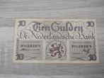 Replacement biljet 10 gulden geldzuivering Lieftinck, 1945, Postzegels en Munten, Bankbiljetten | Nederland, Ophalen of Verzenden