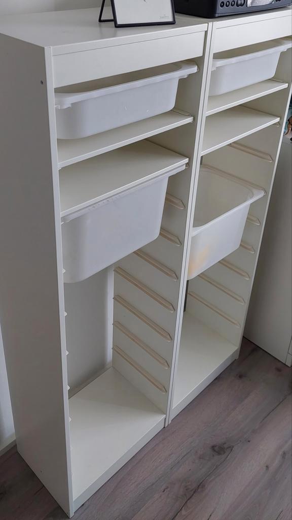 Twee keer Ikea trofas hoog model, Huis en Inrichting, Kasten | Roldeurkasten en Archiefkasten, Minder dan 100 cm, 25 tot 50 cm