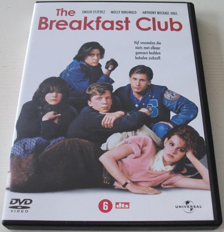 Dvd *** BREAKFAST CLUB *** They only met once..., Cd's en Dvd's, Dvd's | Komedie, Zo goed als nieuw, Overige genres, Vanaf 6 jaar