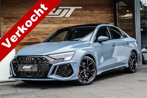 Audi RS3 2.5 Quattro Sedan *Ceramic/RS Dynamic/Carbon/360/Ma, Auto's, Audi, Bedrijf, RS3, 4x4, ABS, Achteruitrijcamera, Adaptive Cruise Control